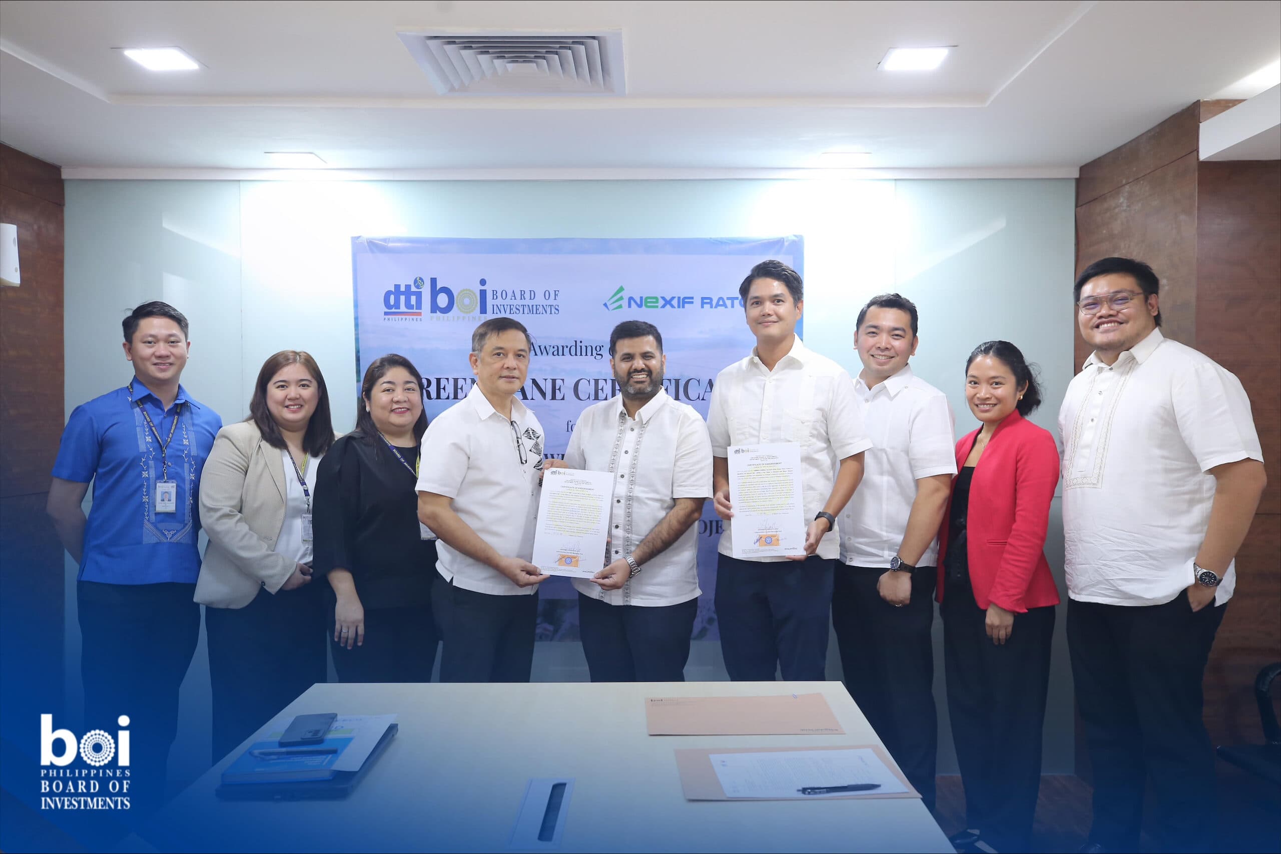 Nexif Ratch Energy obtains key Government support for its Offshore Wind Projects in the Philippines, Makati City, Philippines