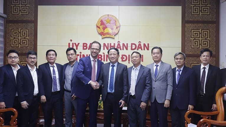 Nexif Ratch Energy showcases Wind Power Project at Binh Dinh Investment Conference 2025, Quy Nhon, Binh Dinh Province, Vietnam